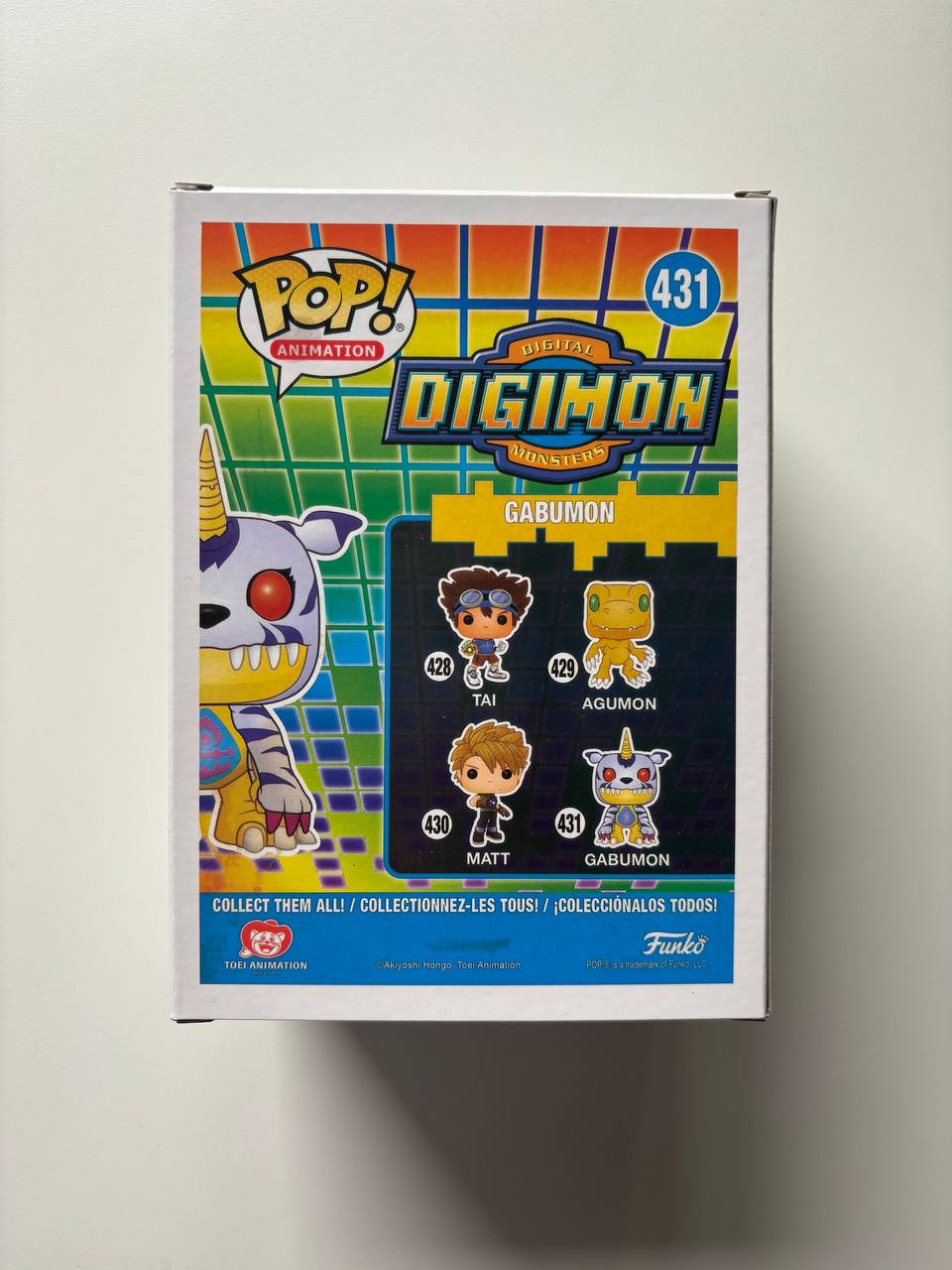 Gabumon Digimon Funko POP #431