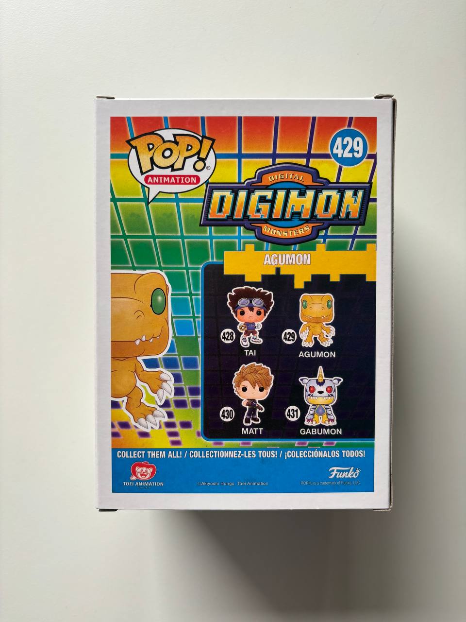 Agumon Digimon Funko POP #429